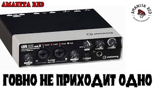 STEINBERG UR22 MKII  Говно Не Приходит Одно Новая звуковая Карта не Работает [upl. by Olifoet]