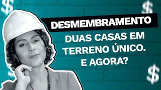 Caso real de regularização com desmembramento [upl. by Alvira183]