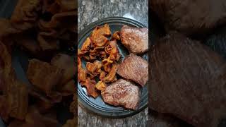 😱 Bison Sirloin amp Bacon Brunch Low Carb Carnivore Meal food castironskillet [upl. by Ase747]