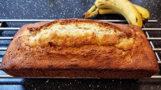 Easy Banana Bread Recipe with 2 Bananas [upl. by Tomasine817]