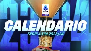 Il CALENDARIO della Serie A TIM 20232024 con Giorgia Rossi Cannavaro Matri e Di Biagio [upl. by Bravar481]