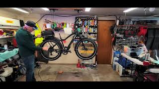 Himiway EBike Hanger hoist for garage [upl. by Harrod988]