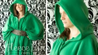 Easy Long Cape  sew and no sew FREE Pattern [upl. by Tisman]