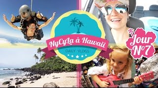 Daily Vlog NyCyLa à Hawaii Jour 7  Jai sauté en parachute [upl. by Gavrilla]