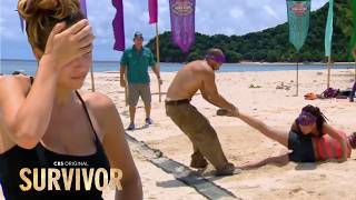 Survivor Cagayan  Reward Challenge Kicking amp Screaming [upl. by Aleb728]