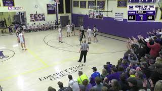 MHS Boys Basketball vs Hopkinton [upl. by Sul380]