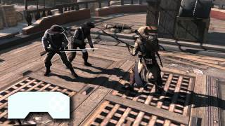 Assassins Creed 3  Gameplay Tutorials  Combat UK [upl. by Nomelc]