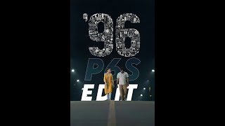 96 Movie Edit✨  3D Velocity Edit ⚡  P6s videoediting aftereffects love lovestory [upl. by Espy]