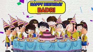 Happy Birthday Badri  Bandbudh Aur Budbak New Episode  Funny Hindi Cartoon For Kids [upl. by Lavud]