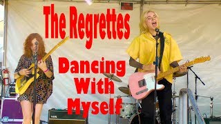 The Regrettes quotDancing With Myselfquot Live Performance Pasadena CA September 29 2018 [upl. by Kcirrag]