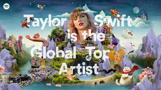 SPOTIFY  2023 Wrapped  Taylor Swift Global Top Artist of the Year [upl. by Lindeberg922]