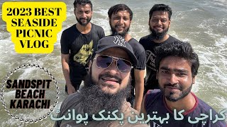 1st Picnic Vlog 2023 Sandspit Beach karachi [upl. by Destinee]