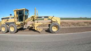 Ambulance sirens past Grader MaricopaCasa Grande Highway Arizona 8 January 2024 GX010025 [upl. by Vaclav]