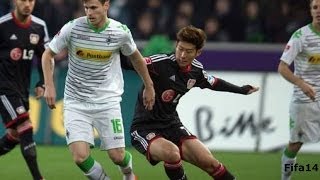 Borussia Mönchengladbach  Bayer 04 Leverkusen 01  20 Spieltag der 1 Liga  07022014  Fifa [upl. by Myke]