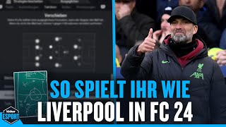 FC 24 Taktik aus dem echten Fußball Jürgen Klopp und das Gegenpressing  kicker eSport [upl. by Emearg705]