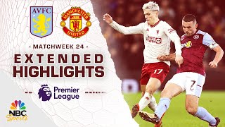 FC 24 Aston Villa vs Manchester United  Premier League 2024  PS4 Full Match [upl. by Yema]