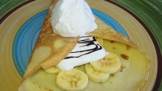 Banana Crepe [upl. by Ashwin]