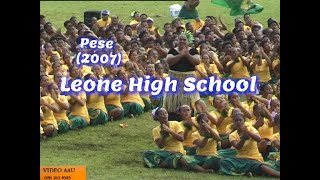 LEONE HIGH SCHOOL  Pese faaleaganuu 2007 [upl. by Mercorr384]