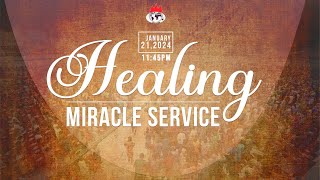 HEALING MIRACLE SERVICE  21 JANUARY 2024  FAITH TABERNACLE OTA [upl. by Mariquilla]