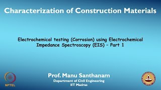 Electrochemical testing Corrosion using EIS  Part 1 [upl. by Goda892]