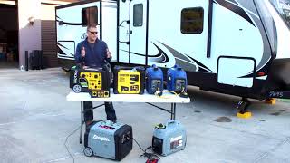 All About Paralleling Generators Reviewing Multiple Parallel Kits amp Gen Sets 50 amp amp 30 amp Cords [upl. by Kucik]