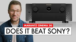 HOW GOOD is Marantz BEST RECEIVER Marantz CINEMA 30 Review [upl. by Havener]