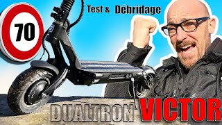 trottinette electrique puissante la Dualtron Victor  test et debridage à 70 kmh dualtron victor [upl. by Hadwin]