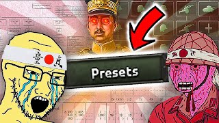 Japan but I use Historical Presets amp Divisions ONLY In HOI4 [upl. by Joy]