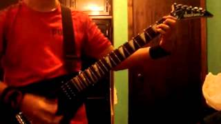 Satans Fall  Mercyful Fate guitar cover full [upl. by Gatian]