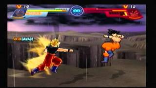 Infinite World  Goku blue shirt Me vs Goku shirtless Tim [upl. by Eidnalem396]