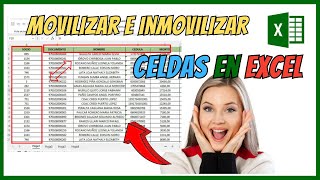 Inmovilizar filas y columnas en Excel [upl. by Lenor]