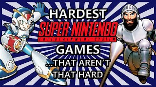 Hardest Super Nintendo Games That Arent That Hard  SNESdrunk [upl. by Ahen]