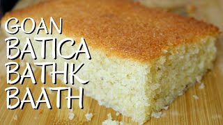 GOAN BAATH RECIPE  BATICA BATHK  COCONUT CAKE GOAN TRADITIONAL  CARROT BATHK  DELICIOUS [upl. by Kleiman]