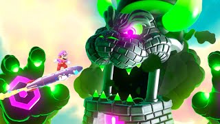 Super Mario Bros Wonder  Castle Bowser 100 [upl. by Nylemaj]