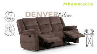 Home Centre has a perfect recliner match for everyone [upl. by Eelac]