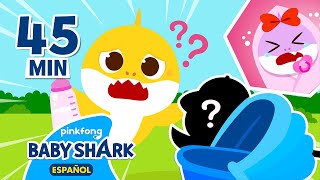 Episodios Completos de ¡Aquí Estás Tiburón Bebé Niñero  Cuentos Infantiles  Baby Shark en español [upl. by Cormier]