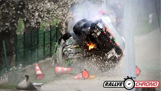 BEST OF RALLY 2023  Big Crashes Mistakes amp Flat out  RallyeChrono [upl. by Salter]