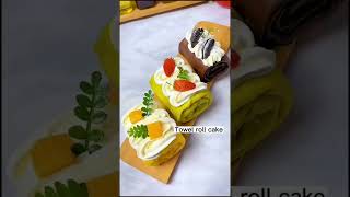 How to make roll a towel cake  Towel cake tutorial  DIY Towel Cake [upl. by Ahsaten]