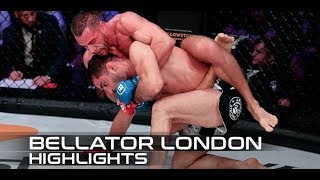 Bellator London Fight Highlights Rafael Lovato Jr Upsets Gegard Mousasi [upl. by Dryden]