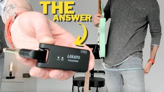 Tested LEKATO Wireless Guitar System with Charging Box [upl. by Arbmahs]