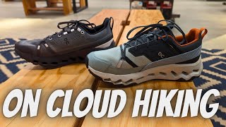 On Cloudsurfer Trail vs On Cloudhorizon Waterproof Trail Shoe Try On And Comparison [upl. by Opalina723]