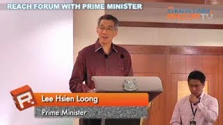 Beware quotAstroturfingquot campaigns PM Lee REACH Forum Pt 2 [upl. by Assyle235]