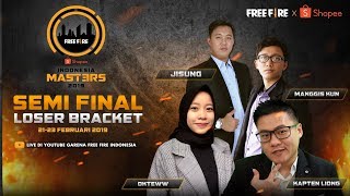 2019 Free Fire Shopee Indonesia Masters  Loser Bracket E  Semifinal [upl. by Annaiviv14]