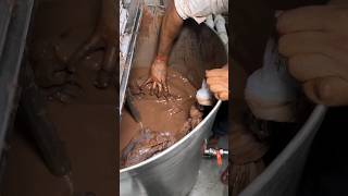 Chocolate ice cream Kaise banta hai making shortvideo [upl. by Eelrefinnej]