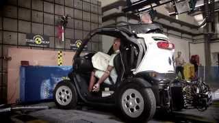 Euro NCAP Crash Tests on Heavy Quadricycles [upl. by Serica]