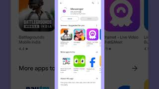 How Install Messenger App on Android  How to Download Messenger App on Mobile [upl. by Ahsienot]