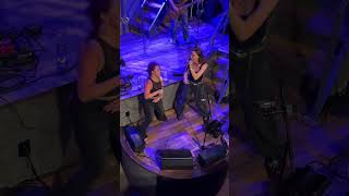 Lzzy Hale Surprises Cover Band performing Halestorm’s ‘Here’s To Us’  JBJ’s Nashville 62724 [upl. by Ihtac]