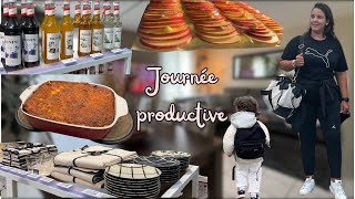 Organisation de mes journées ✨ كأم فدار كيف كننظم نهاري مع ولادي 👩‍👧‍👦  وصفات ساهلة ولذيذة 🍽️ [upl. by Assin597]