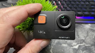 Apeman A87 4K Action Camera PLUS a GIVEAWAYWatch the entire video [upl. by Quiteria]