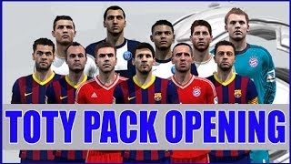 FUT 14  PACK OPENING TOTY 100K PACK  FIFA 14 ULTIMATE TEAM [upl. by Crofton]